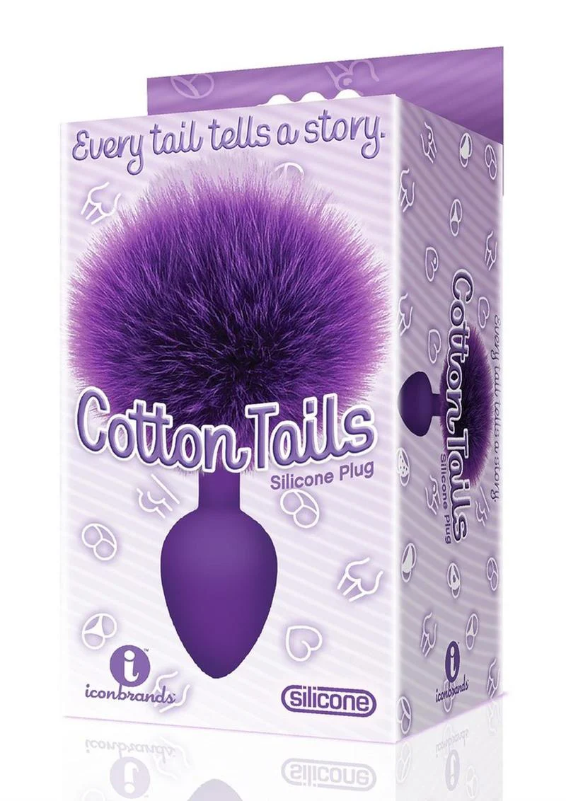 The 9's - Cottontails Silicone Bunny Tail Butt Plug - Image 4