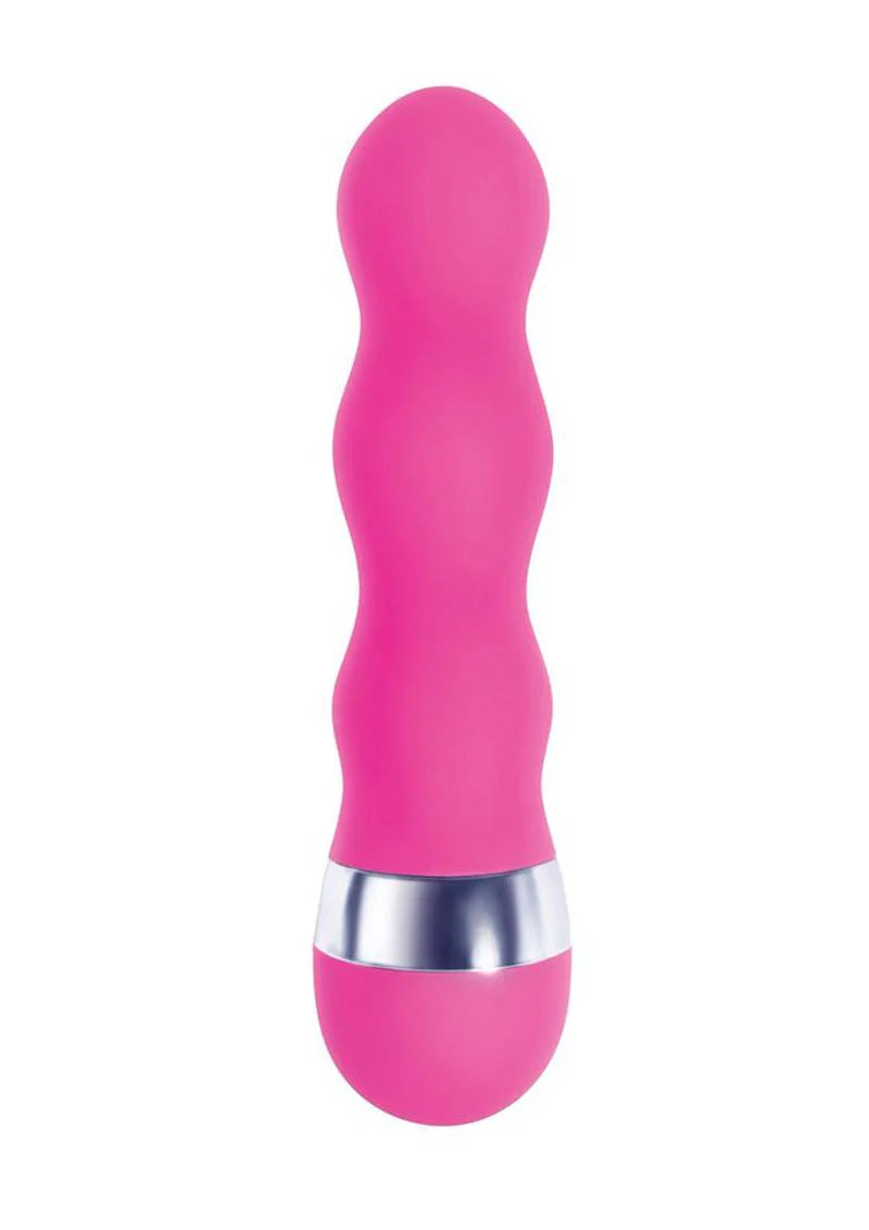 The 9's - Pinkies, Curvy Silicone Mini Vibrator