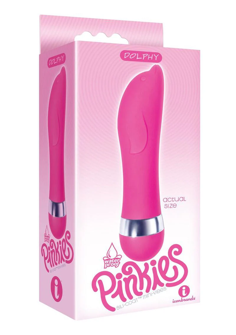 The 9's - Pinkies, Dolphy Silicone Mini Vibrator - Image 2