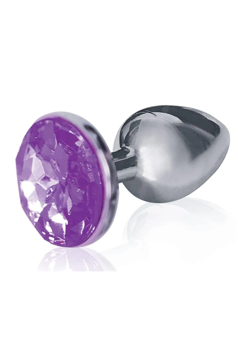 The 9's - The Silver Starter Bejeweled Stainless Steel Plug - Image 3