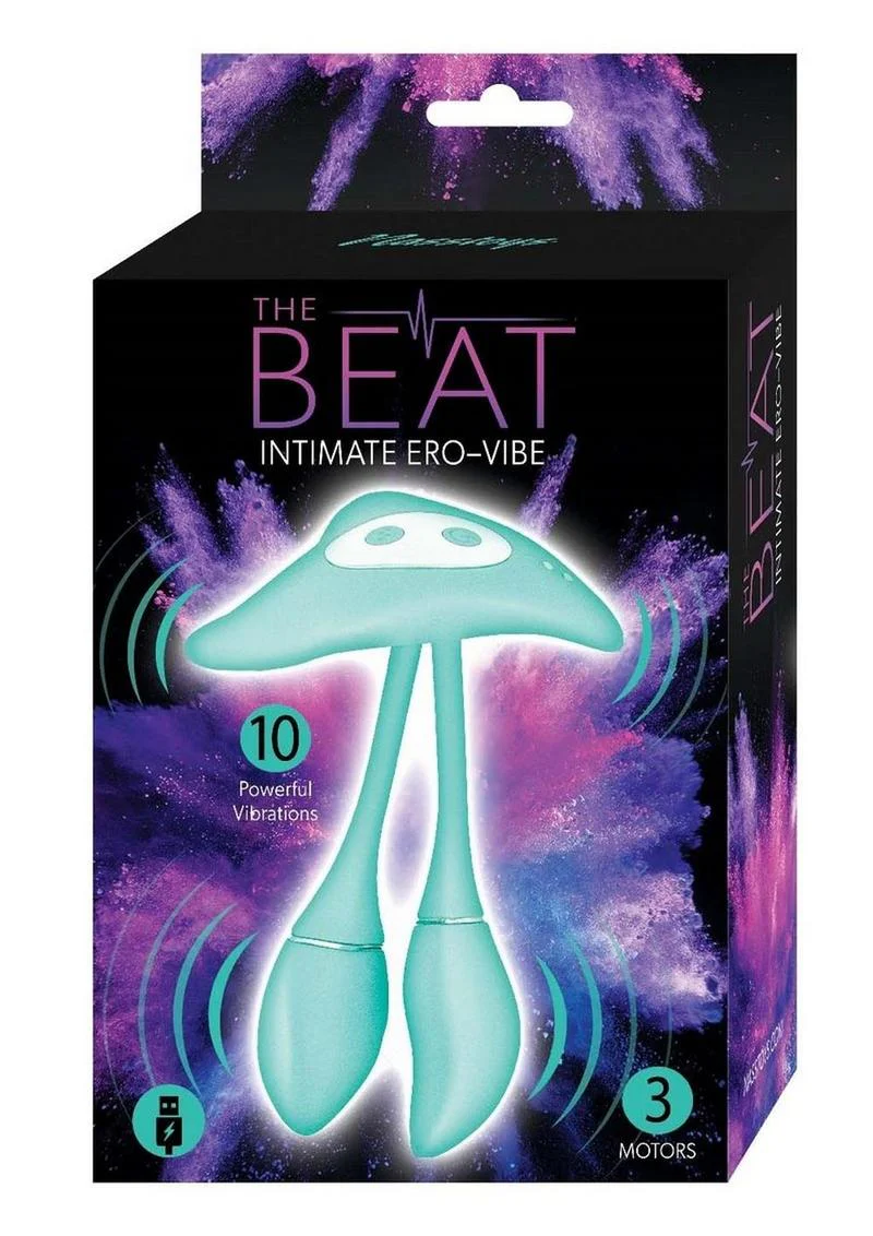 The Beat Intimate Ero-Vibe Rechargeable Silicone Vibrator - Image 3