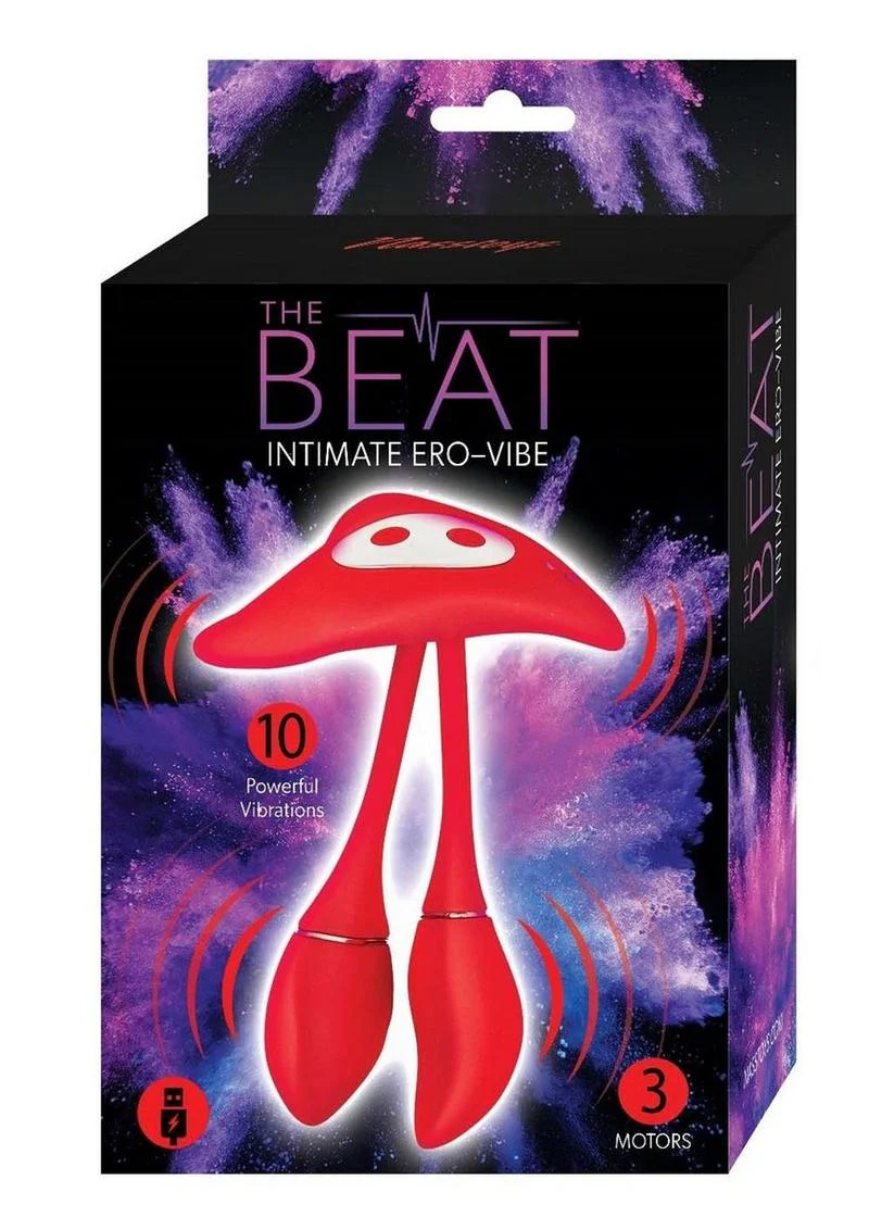 The Beat Intimate Ero-Vibe Rechargeable Silicone Vibrator - Image 6