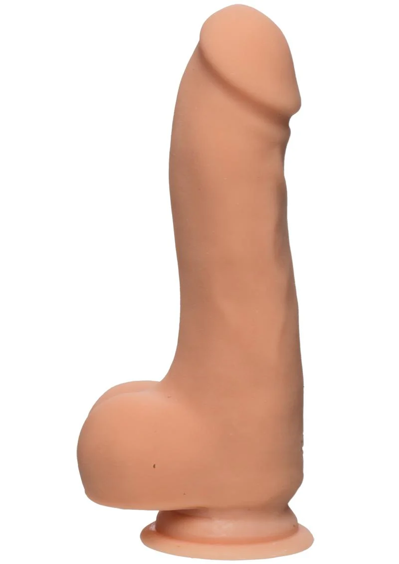 The D Master D Ultraskyn Dildo with Balls - Image 4