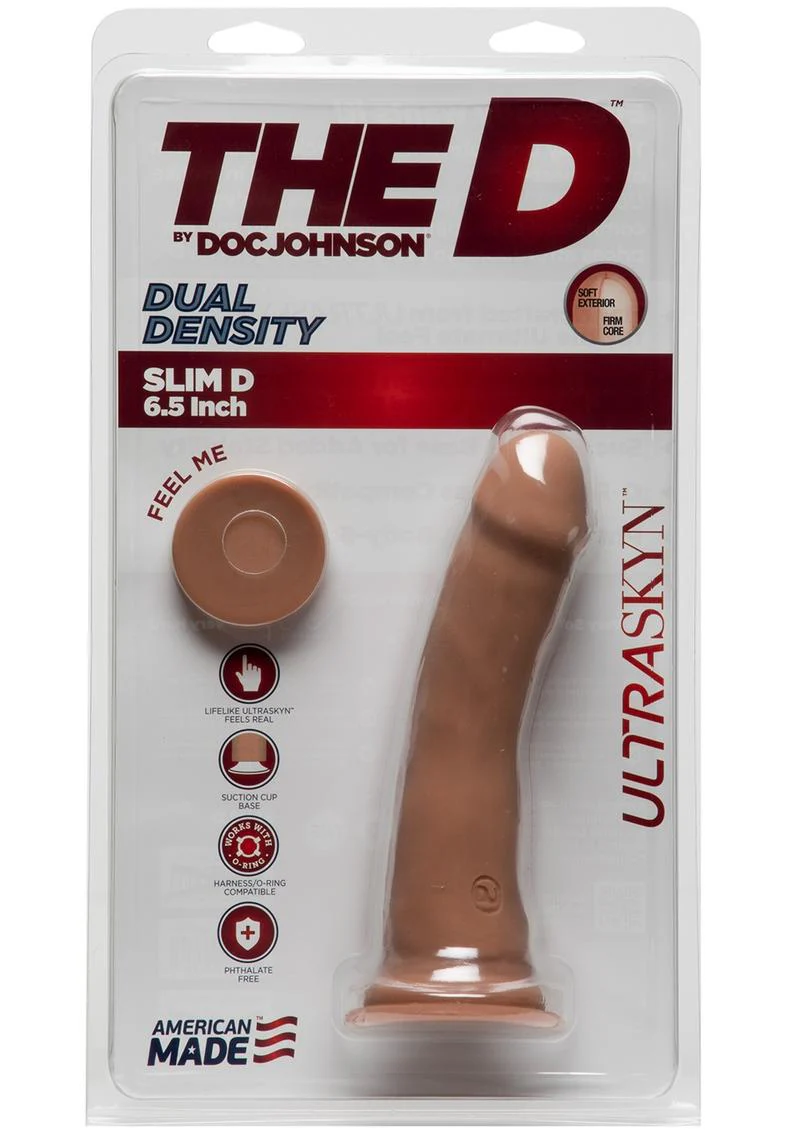 The D Slim D Ultraskyn Dildo - Image 4