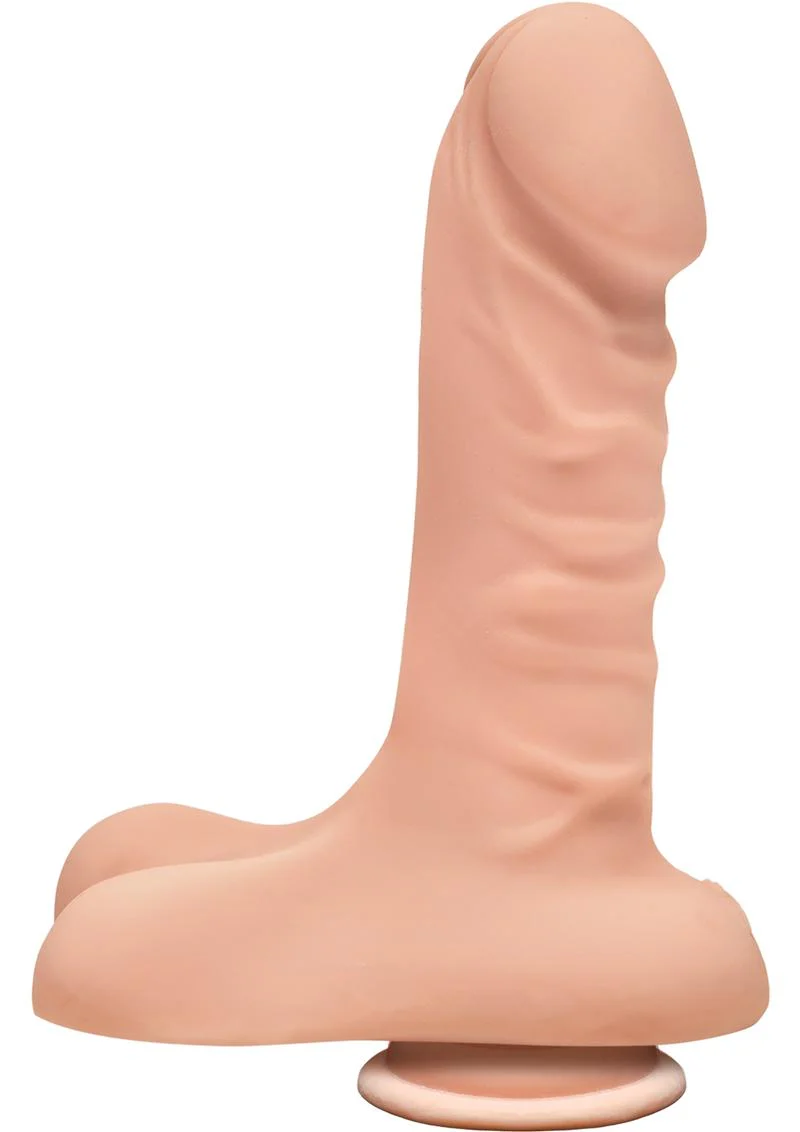 The D Super D Ultraskyn Dildo with Balls - Image 2