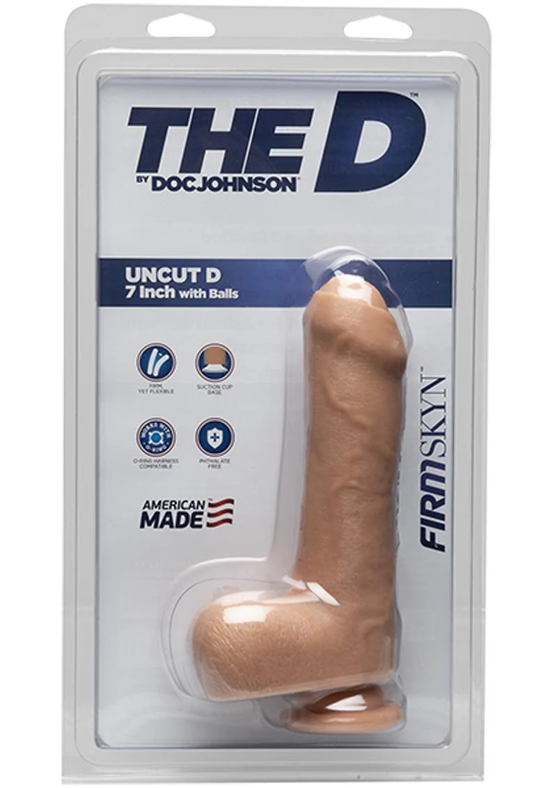 The D Uncut D Firmskyn Dildo with Balls - Image 2