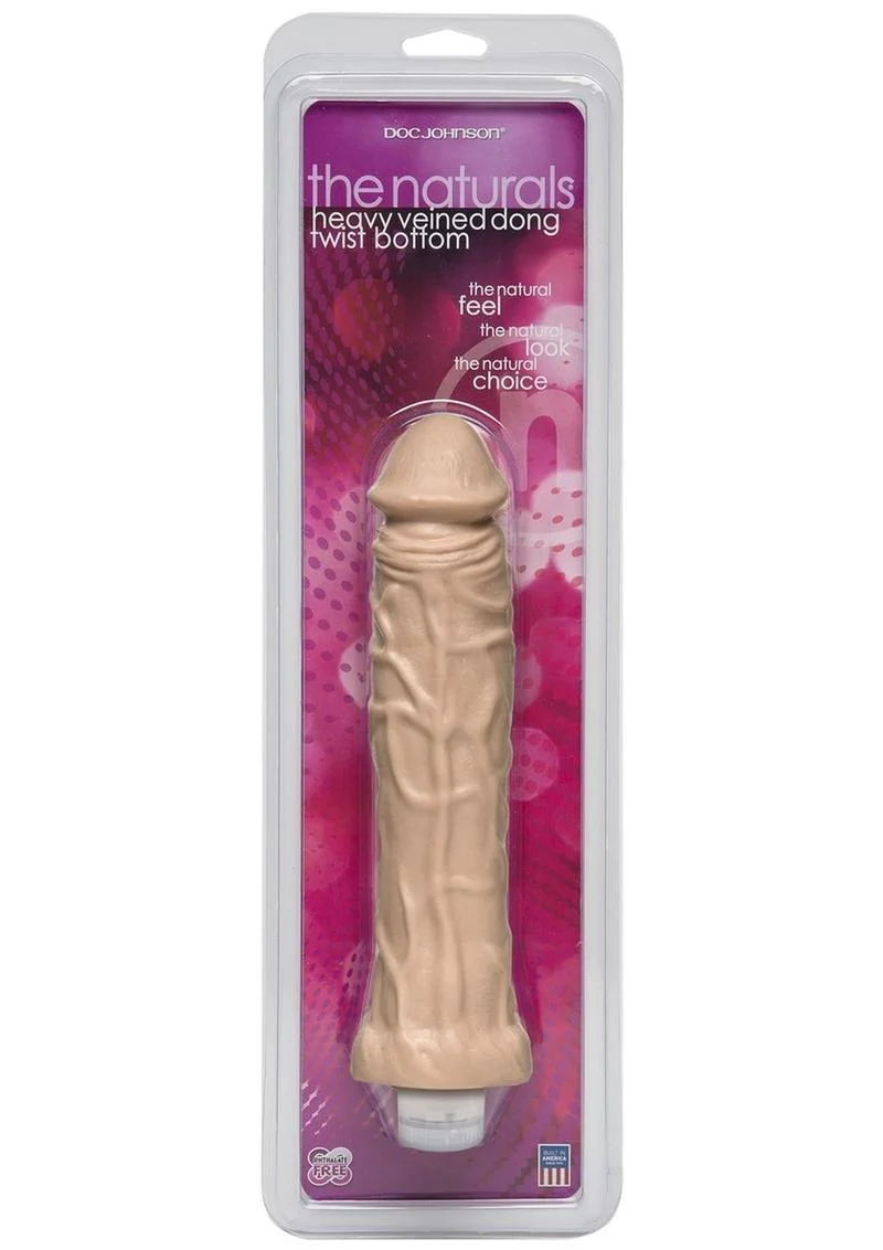 The Naturals Heavy Veined Thin Dildo - Image 2