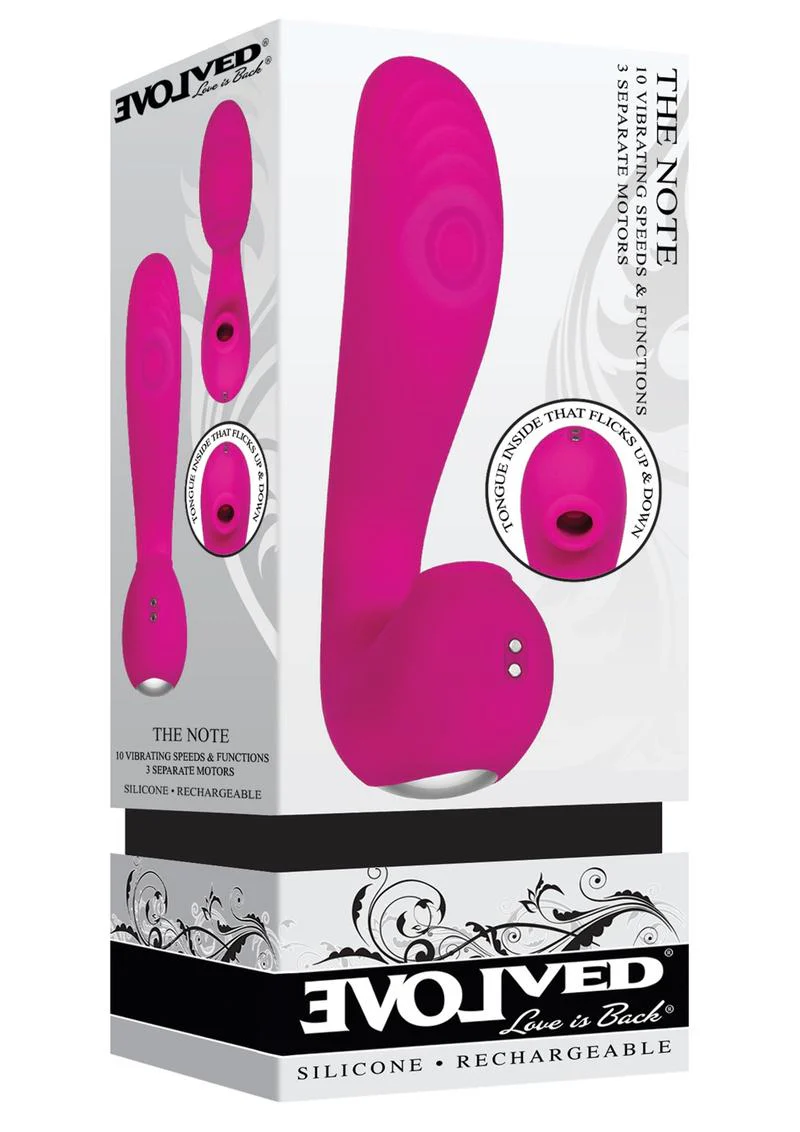 The Note Silicone Rechargeable Vibrator - Image 2