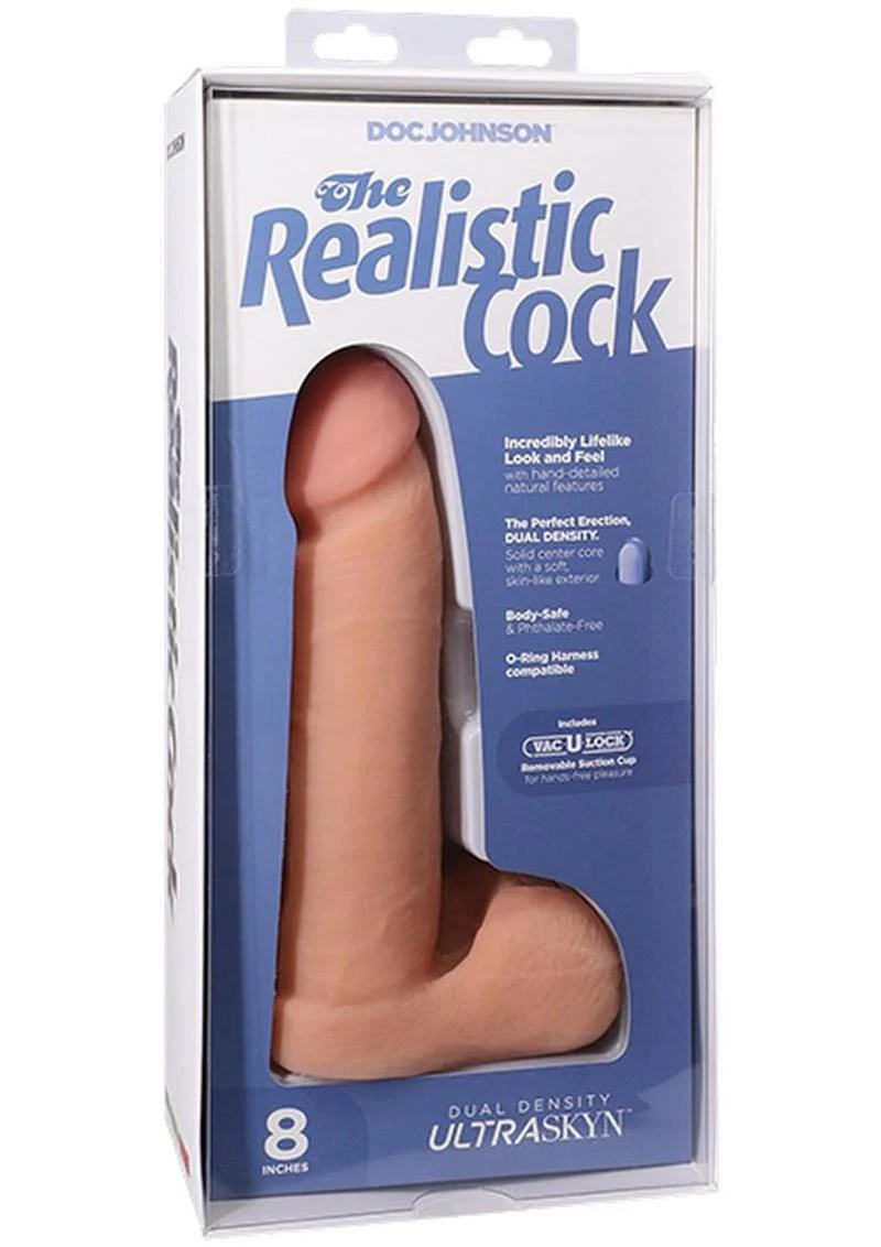 The Realistic Cock Ultraskyn Dildo - Image 17