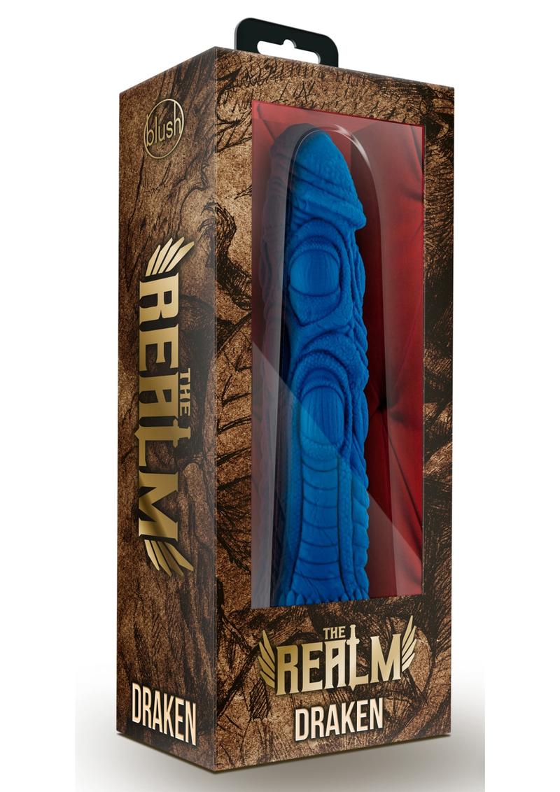 The Realm Draken Lock On Silicone Dildo - Image 2