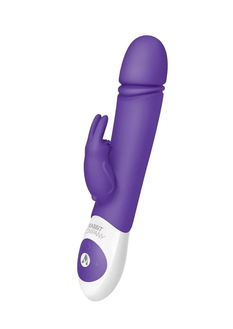 The Thrusting Rabbit Rechargeable Silicone Vibrator with Clitoral Stimulation - Image 5
