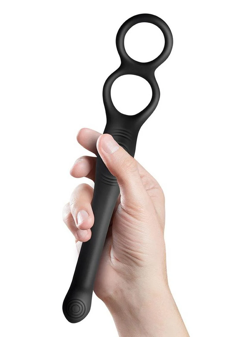 The-Vibe Silicone Rechargeable Anal Stimulator with Remote Control - Image 4
