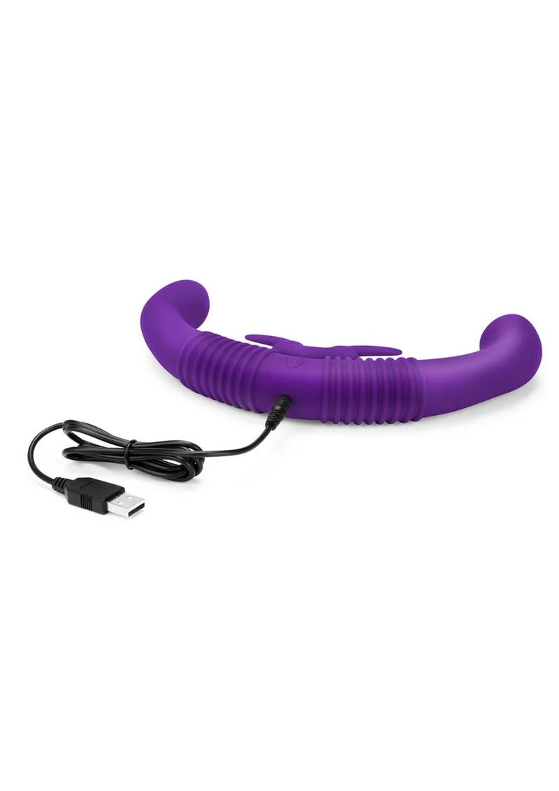 Together Toy Silicone Rechargeable Echo Function Vibrator For Couples with Remote Control - Image 4