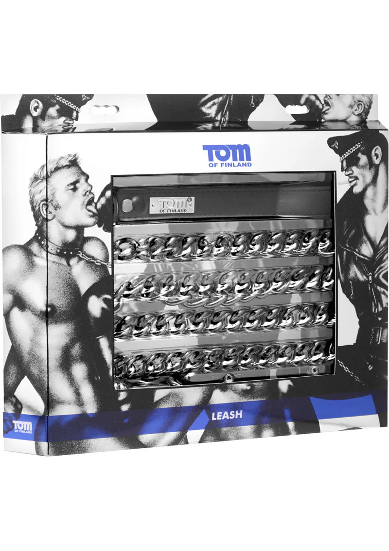 Tom Of Finland Gun Metal Leash - Image 2