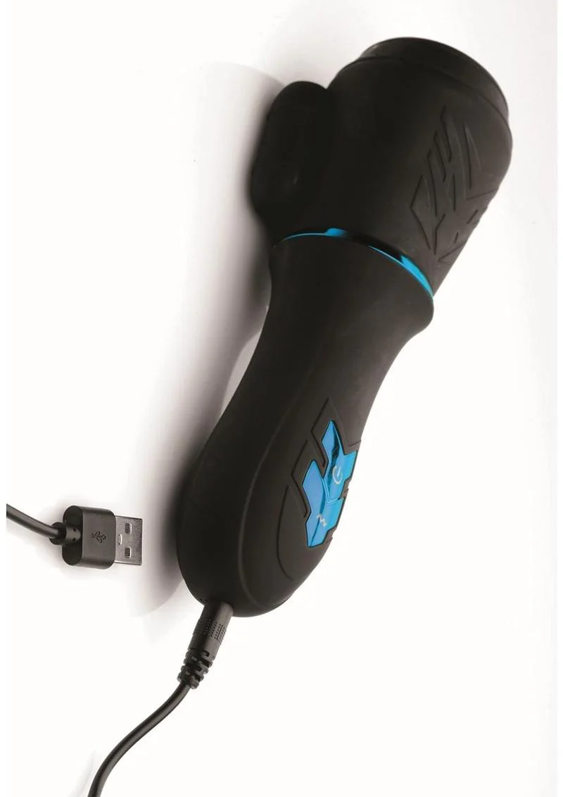 Trinity Men 10x Turbo Silicone Rechargeable Penis Head Pleaser - Image 4