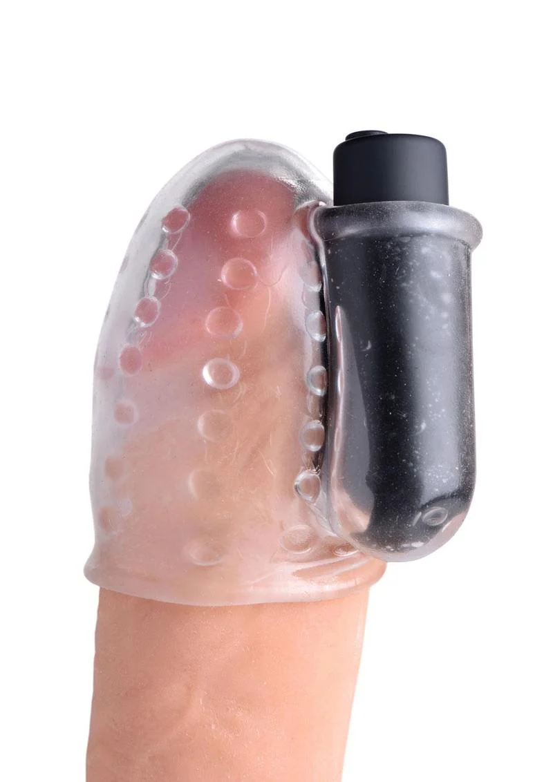 Trinity Men Rechargeable Bullet Penis Head Teaser with Remote Control - Image 3