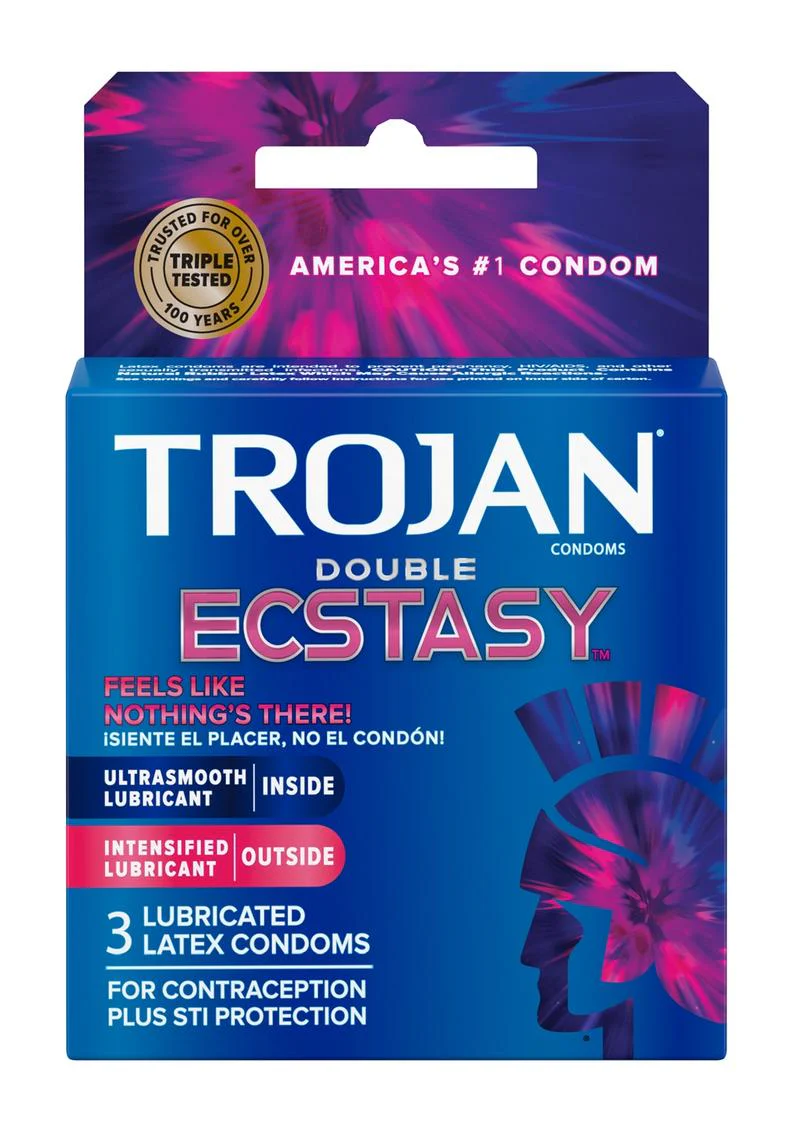 Trojan Double Ecstasy Condoms