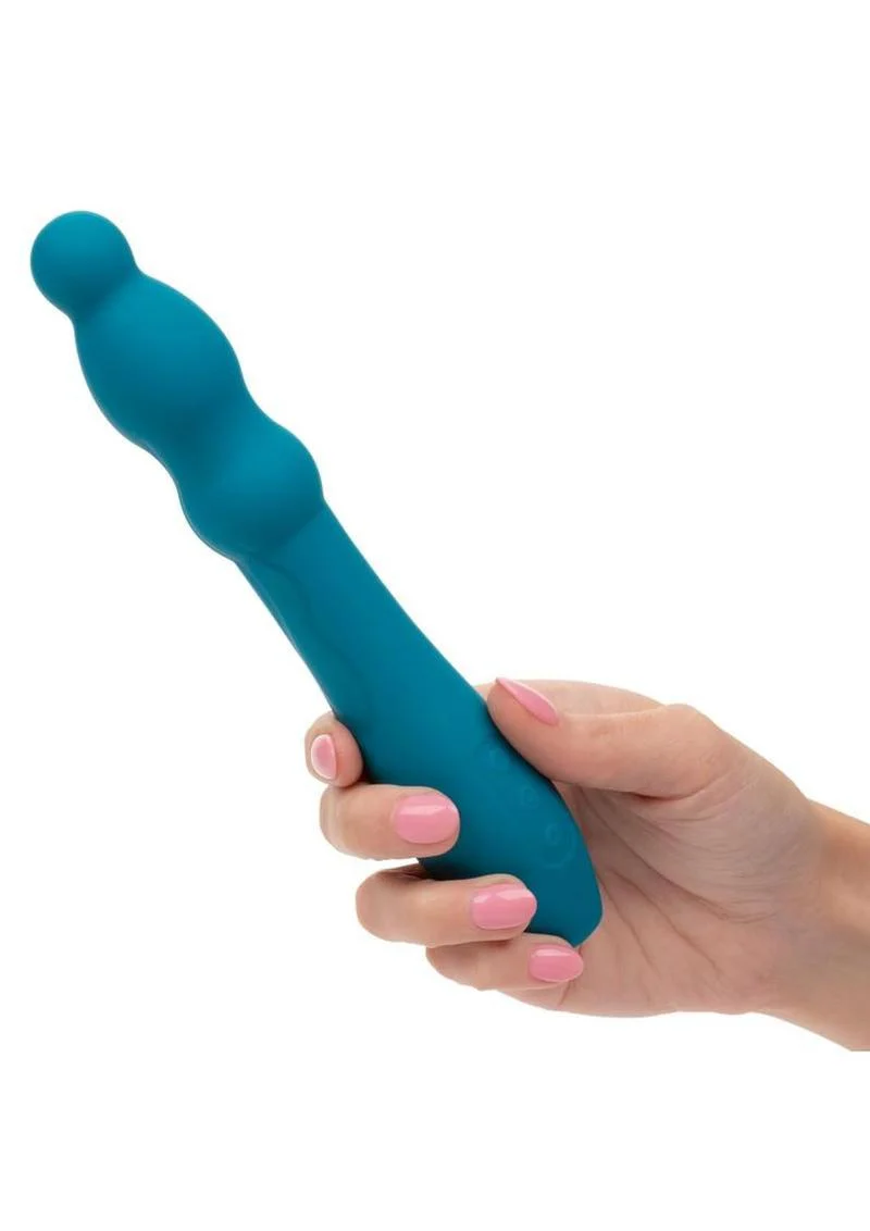 Turbo Glide Ripple Rechargeable Silicone Massager - Image 3