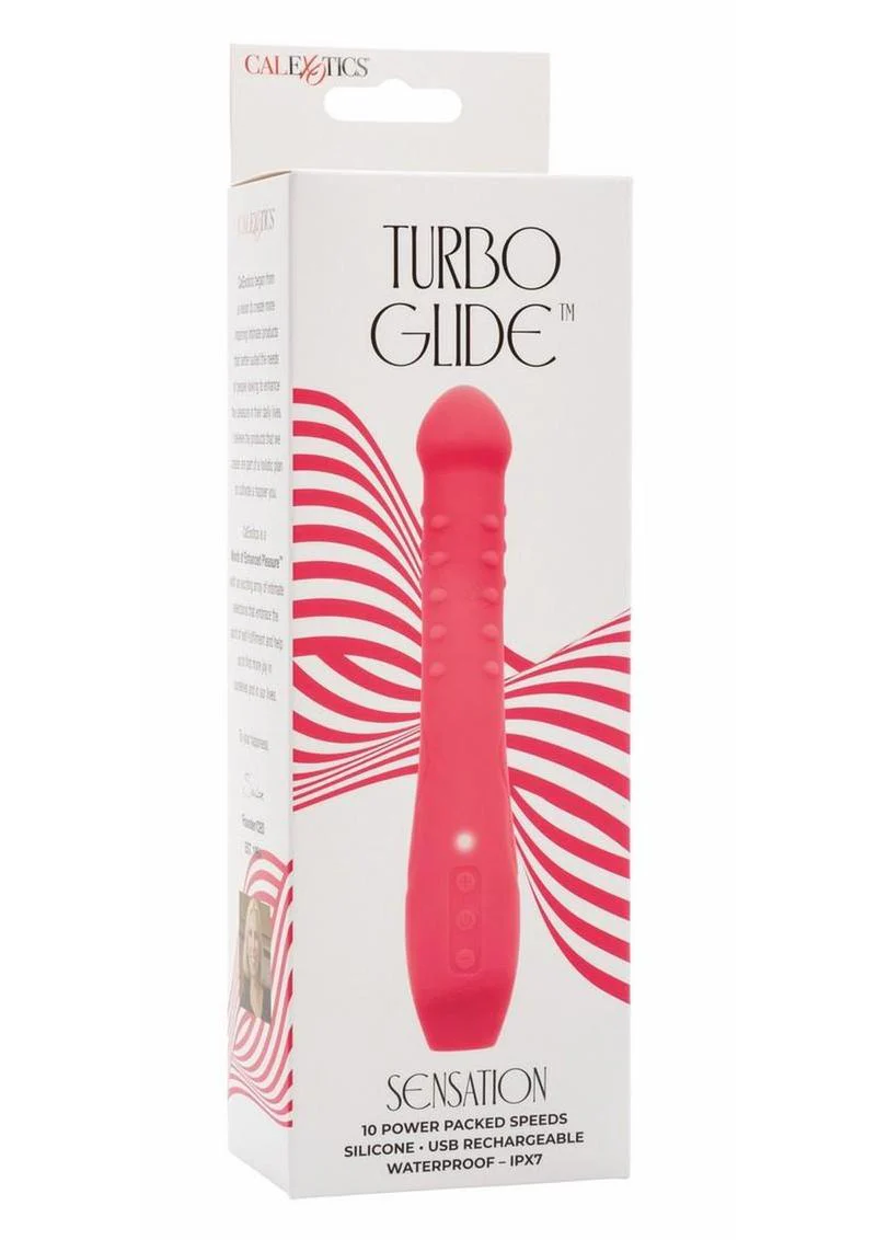 Turbo Glide Sensation Rechargeable Silicone Massager - Image 2