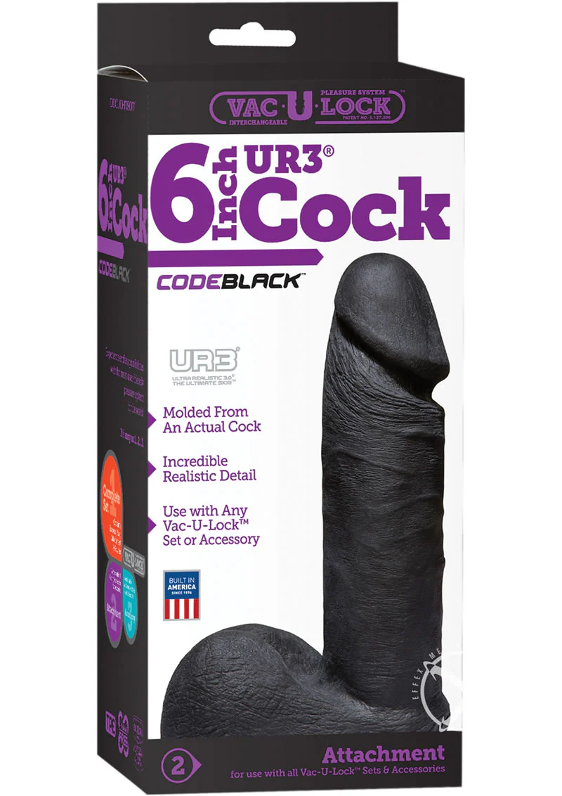 Vac-U-Lock Codeblack Ultraskyn Dildo - Image 3