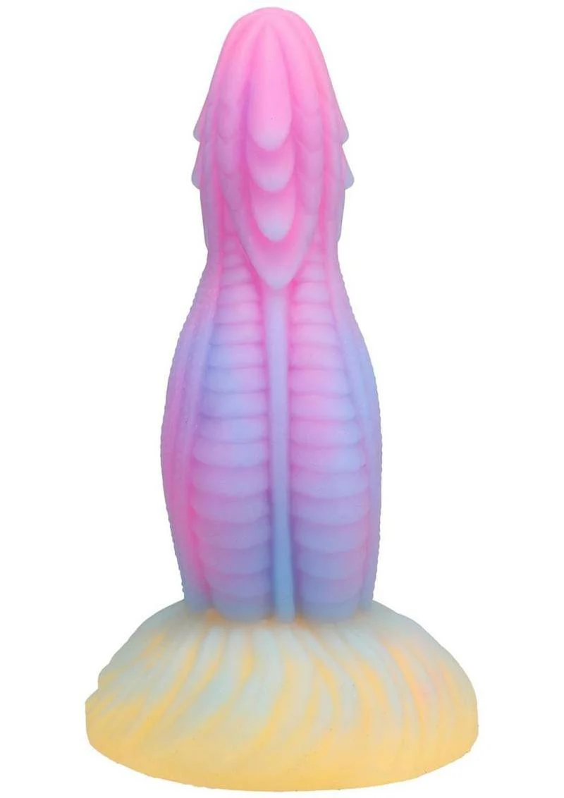 Vac-U-Lock Fantasy Fuckers Dragon's Tongue Glow In The Dark Silicone Dildo - Image 3