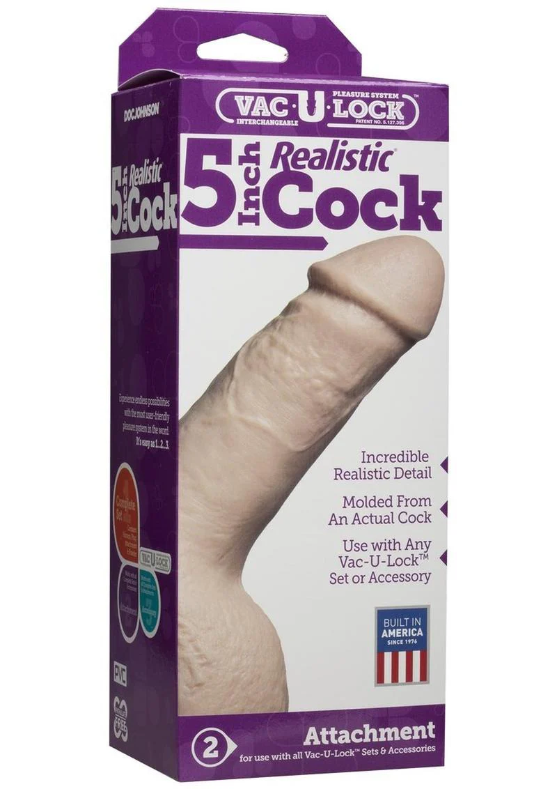 Vac-U-Lock Realistic Dildo - Image 6