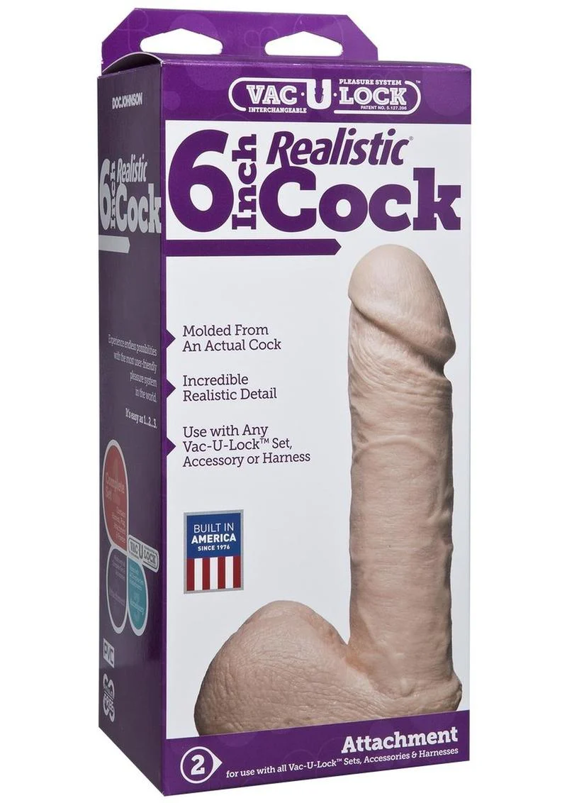 Vac-U-Lock Realistic Dildo - Image 8