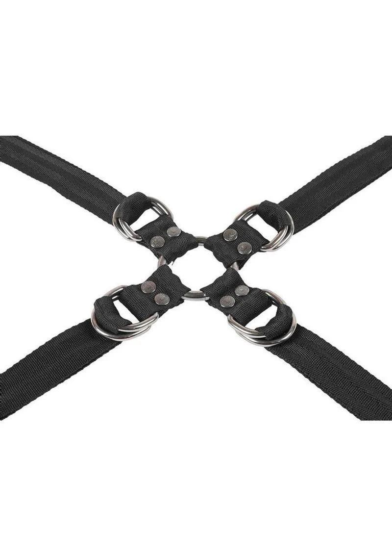 Velvet Noir Adjustable Hog Tie and Cuff - Image 3
