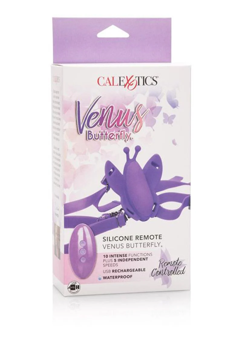 Venus Butterfly Silicone Remote Venus USB Rechargeable Waterproof - Image 2