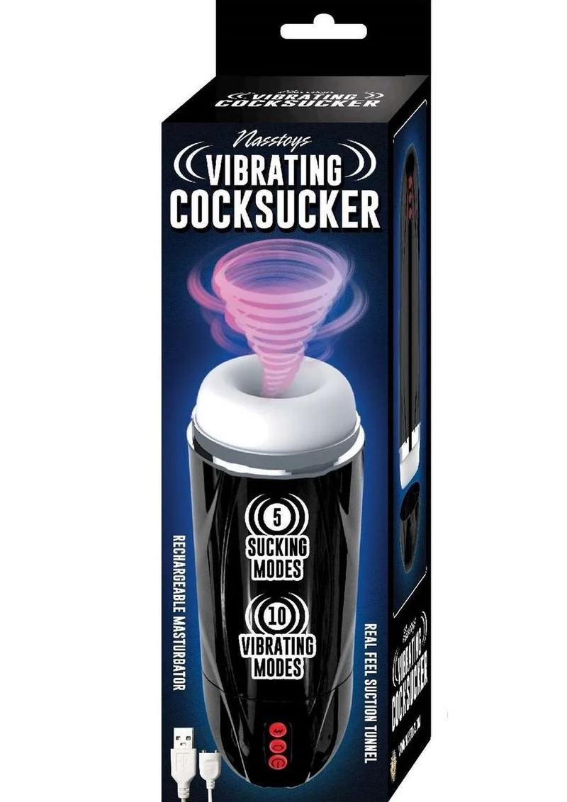 Vibrating Cocksucker Rechargeable Masturbator - Image 3
