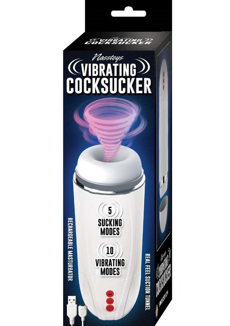 Vibrating Cocksucker Rechargeable Masturbator - Image 6