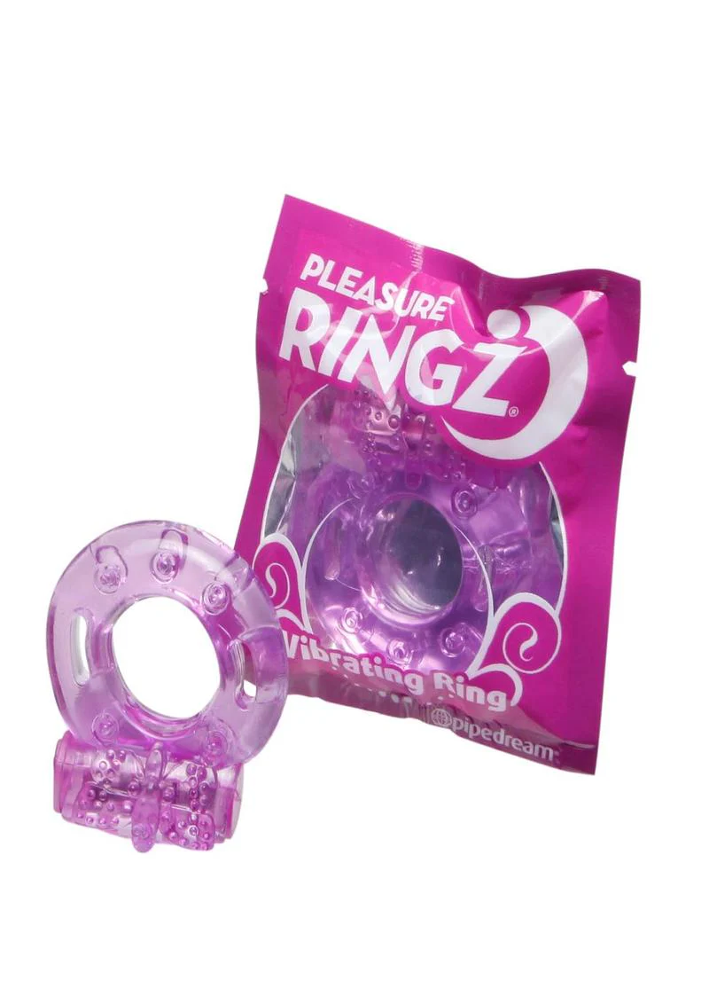 Vibrating Pleasure Ringz Disposable Cock Rings