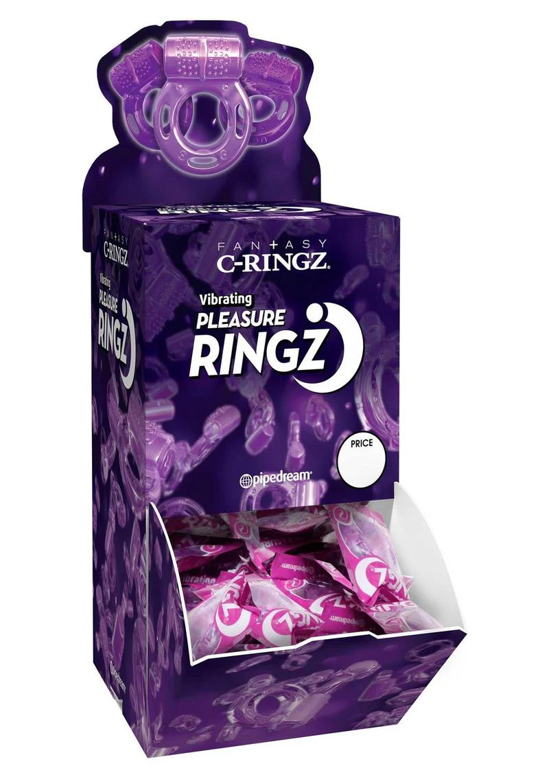 Vibrating Pleasure Ringz Disposable Cock Rings - Image 2