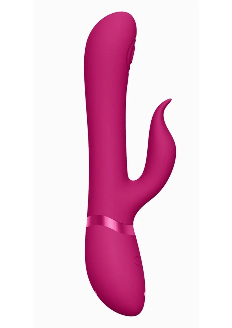 Vive Etsu Rechargeable Silicone Pulse Wave G-Spot Rabbit and Clitroal Stimulator - Image 4