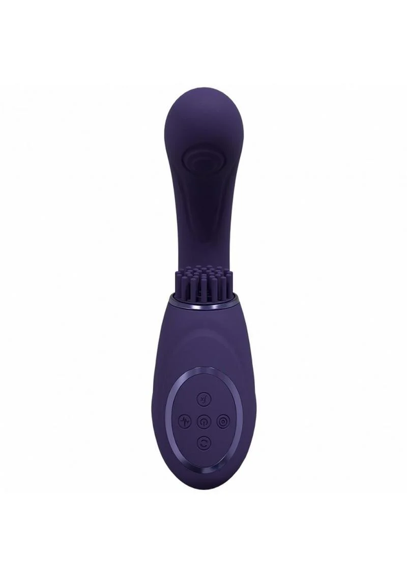 Vive Gen Rechargeable Silicone Triple Motor G-Spot Vibrator with Pulse Wave - Image 5