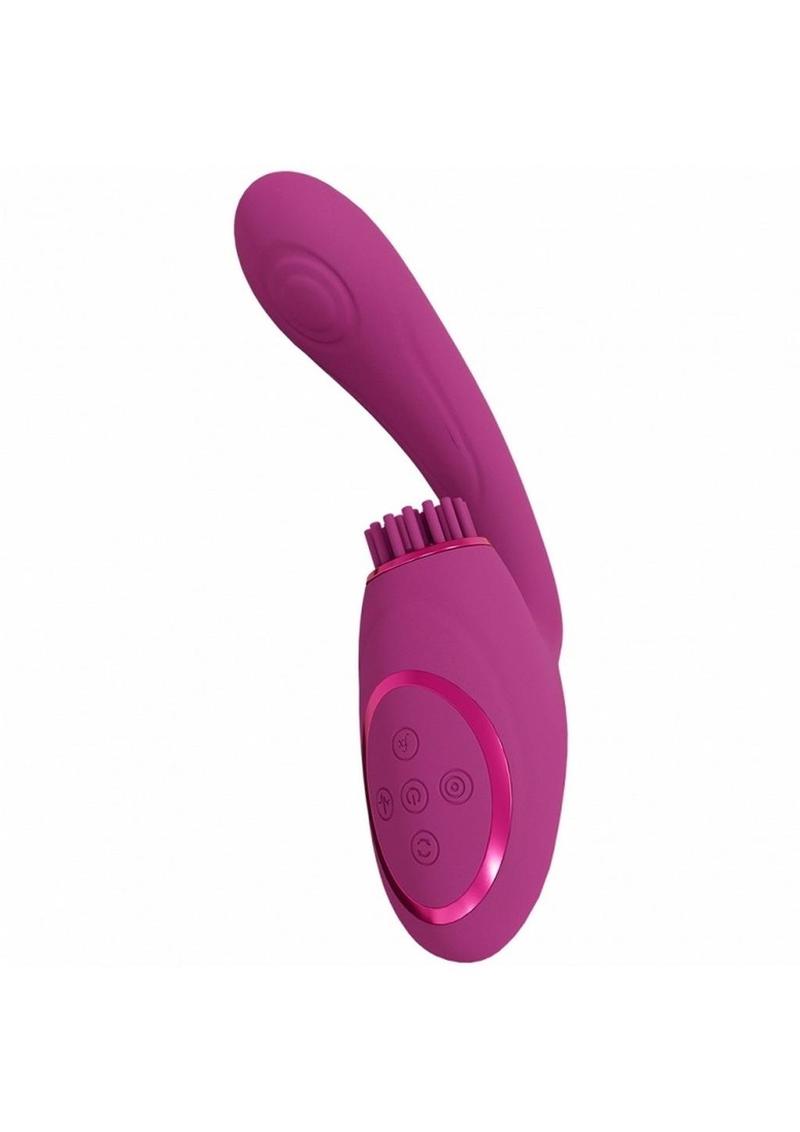 Vive Gen Rechargeable Silicone Triple Motor G-Spot Vibrator with Pulse Wave - Image 7