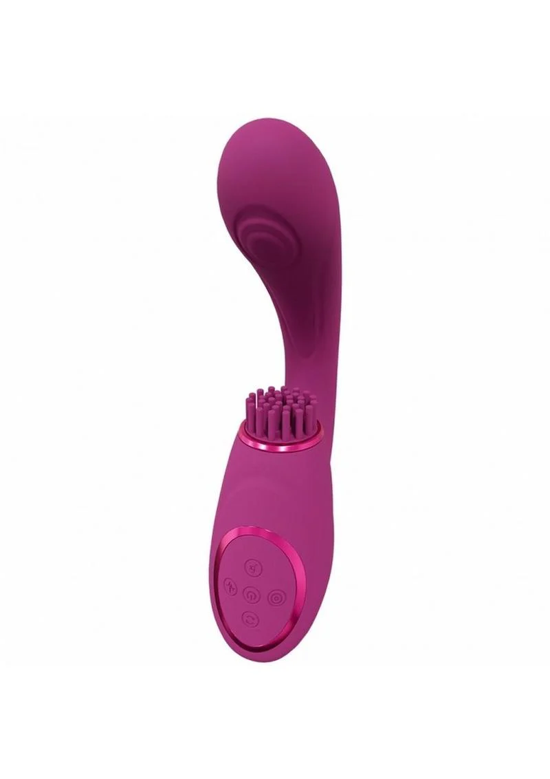 Vive Gen Rechargeable Silicone Triple Motor G-Spot Vibrator with Pulse Wave - Image 8