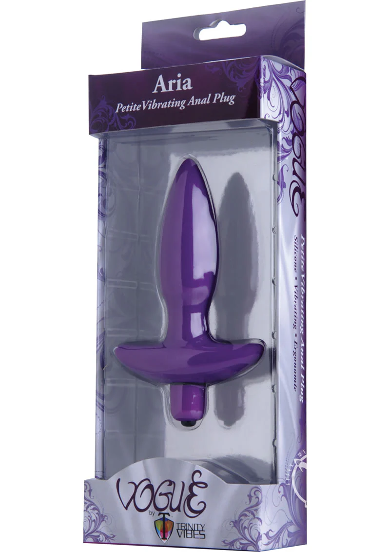 Vogue Aria Vibrating Silicone Anal Plug - Image 4