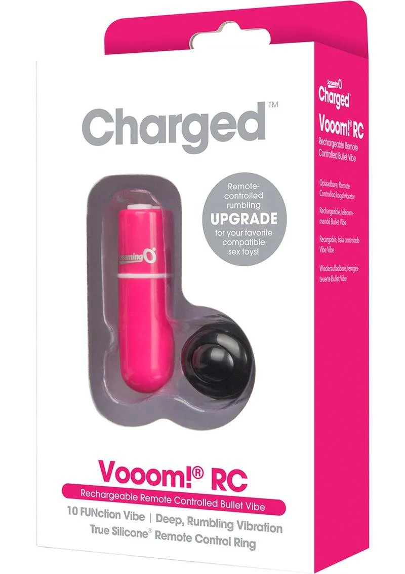 Vooom Wireless Remote Control Silicone USB Rechargeable Bullet Waterproof - Image 10