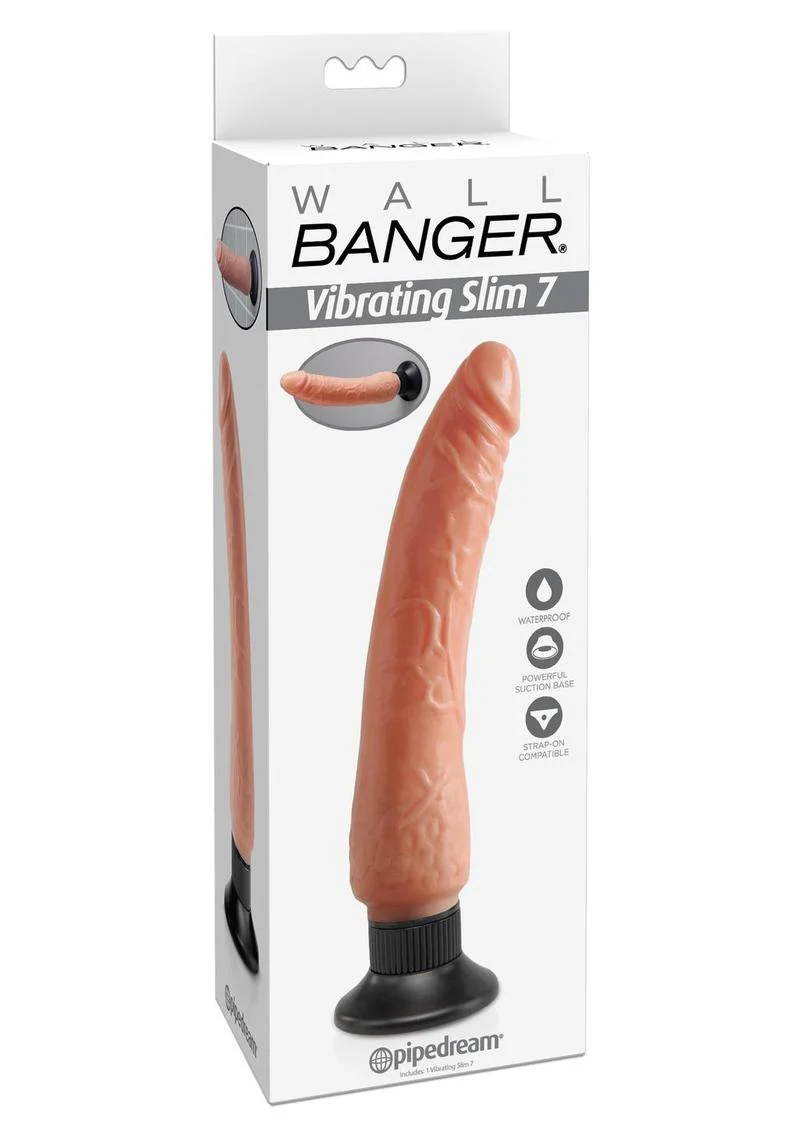 Wall Bangers Vibrating Slim 7 Dildo - Image 2