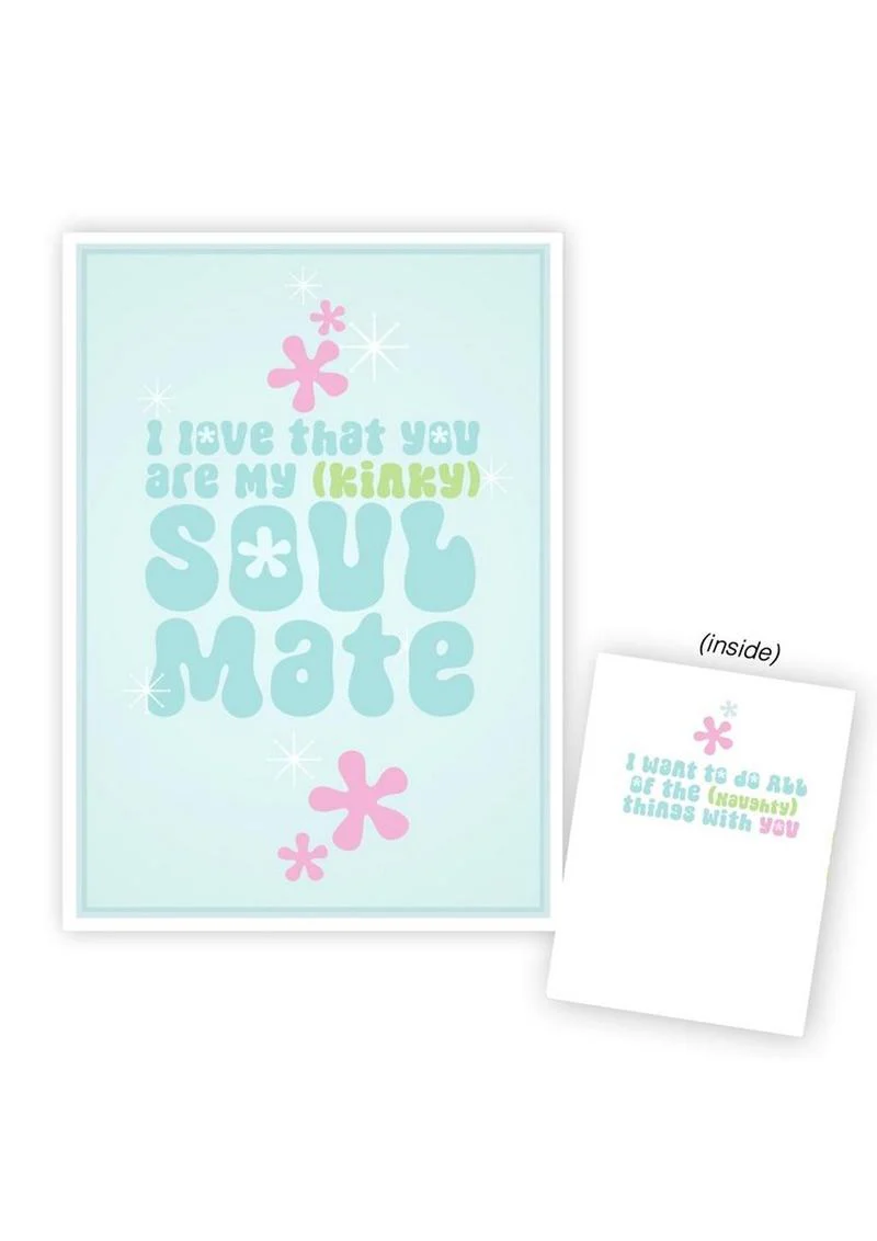 Warm Human Kink Soulmate Greeting Card