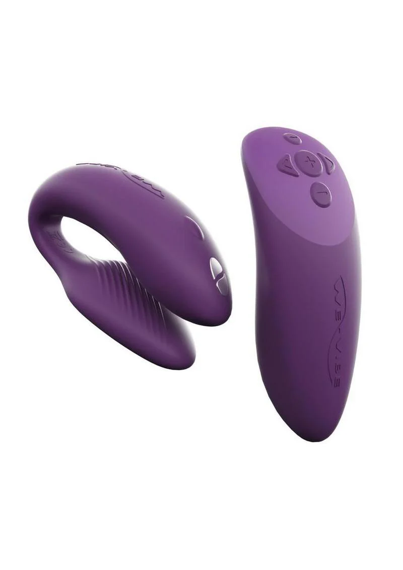 We-Vibe Chorus Rechargeable Couples Vibrator with Squeeze Remote Control