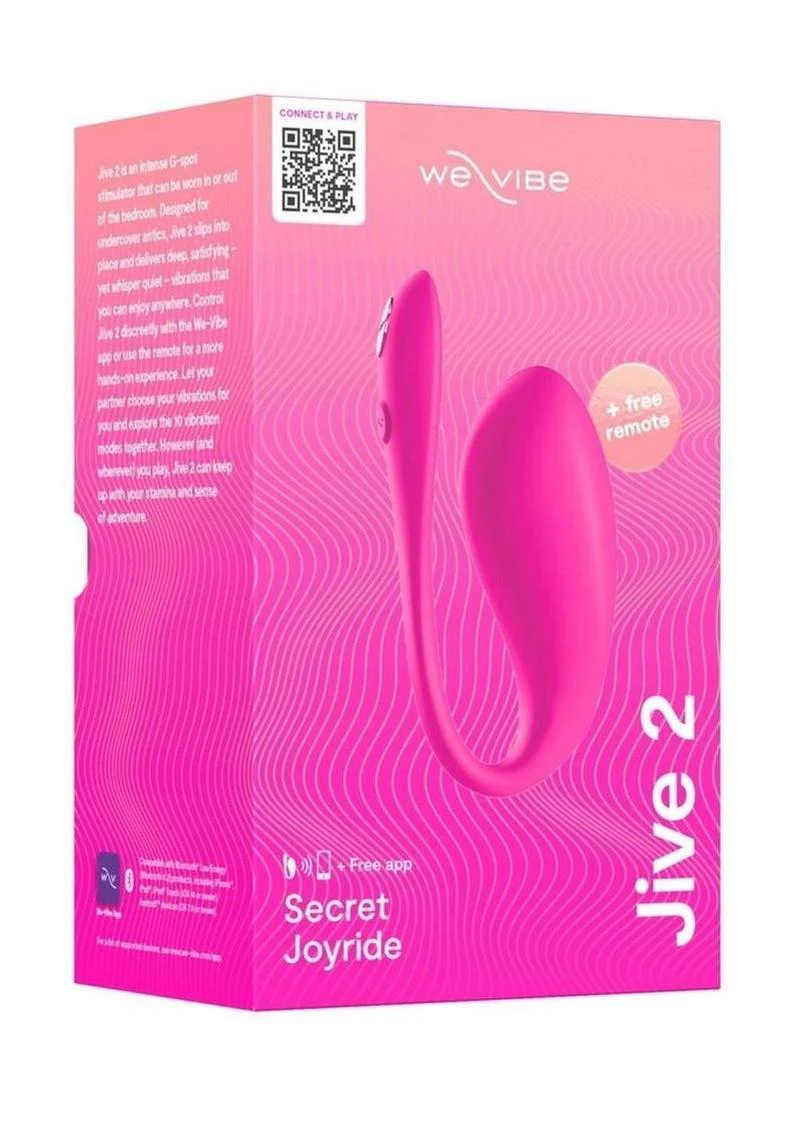 We-Vibe Jive 2 Silicone Rechargeable Remote Controlled Wearable G-Spot Vibrator - Electric - Image 2