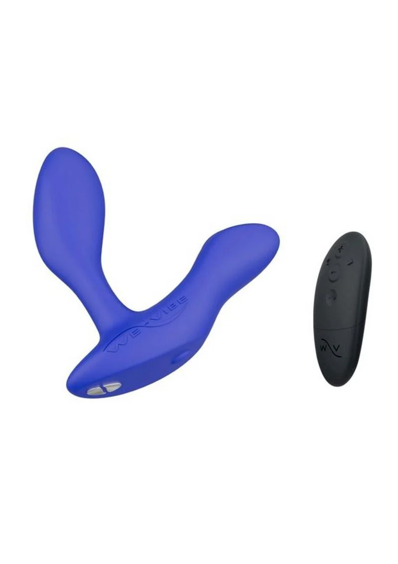 We-Vibe Vector+ Rechargeable Silicone Vibrating Prostate Massager with Remote Control - Image 2