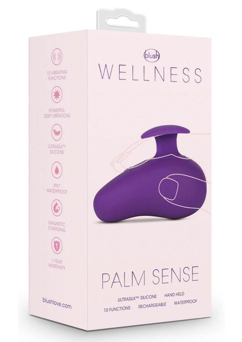 Wellness Palm Sense Rechargeable Silicone Massager - Image 2