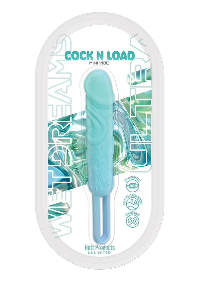 Wet Dreams Cock and Load Rechargeable Silicone Mini Vibrator - Image 2