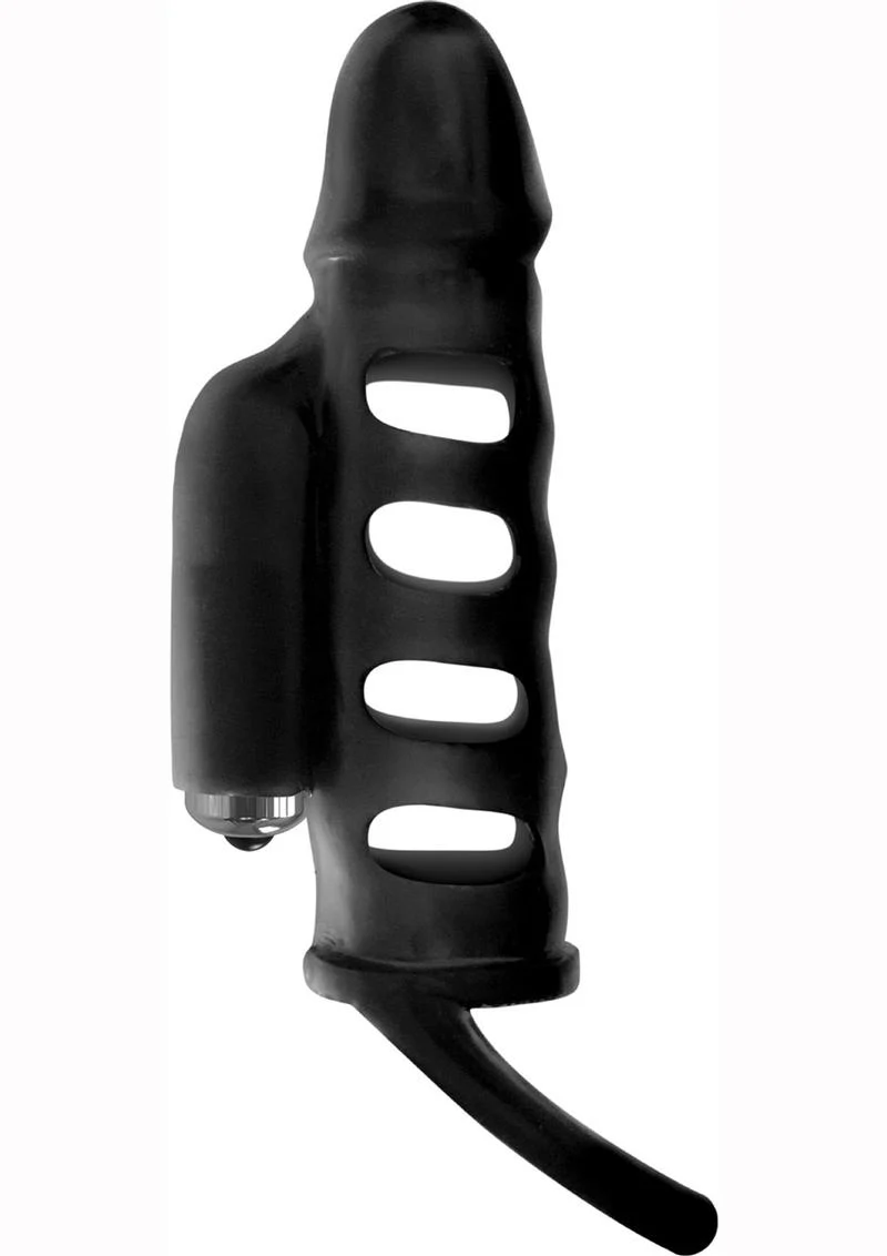 Wet Dreams Ram Rod Silicone Vibrating Penis Extender