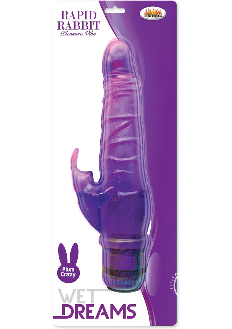 Wet Dreams Rapid Rabbit Pleasure Vibe Water Resistant Vibrator - Image 2