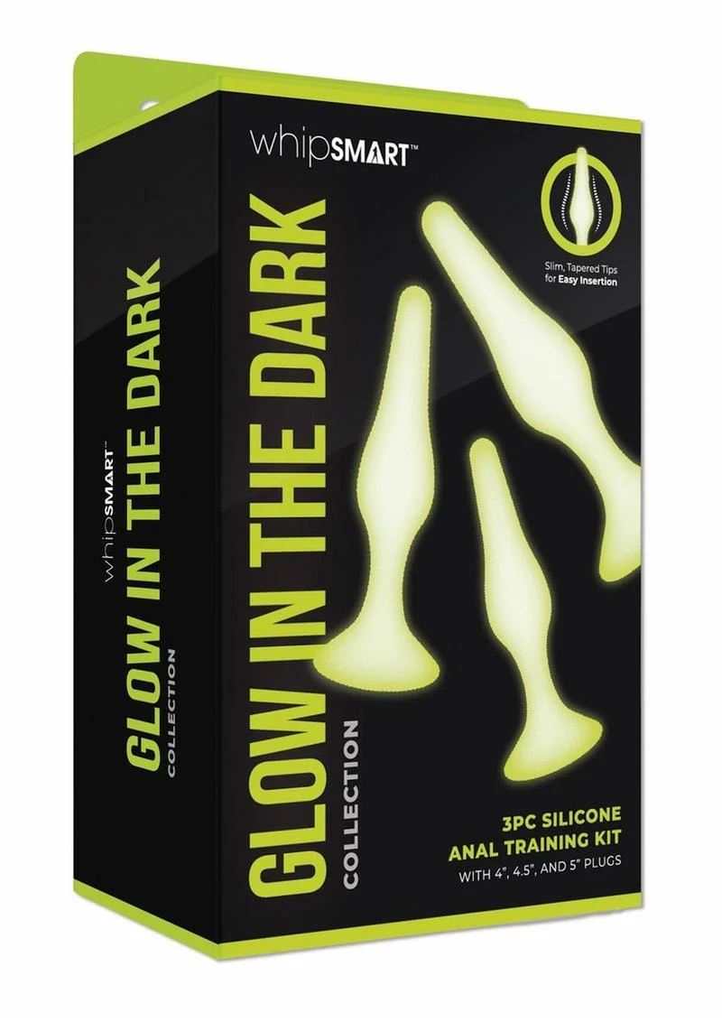 WhipSmart Glow In The Dark Silicone Anal Training Kit - Image 2