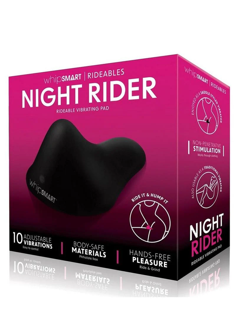 WhipSmart Night Rider Rechargeable Silicone Vibrating Pad - Image 2